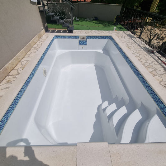 2k Epoksi boja za bazen: bijela